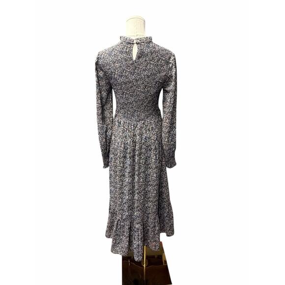 HATCH “The Lana” Black Printed Chiffon Dress - Picture 6 of 8